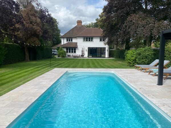 Affordable garden swimming pool installation in the UK